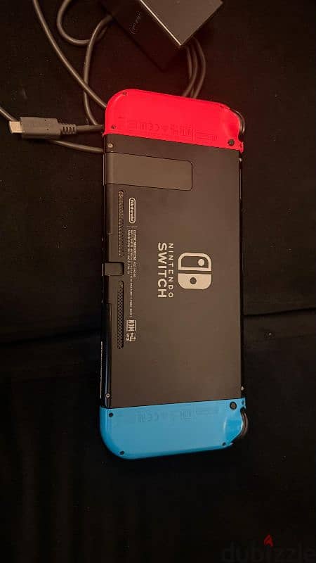 Modded Nintendo switch OLED with charger and 20 games installed 1