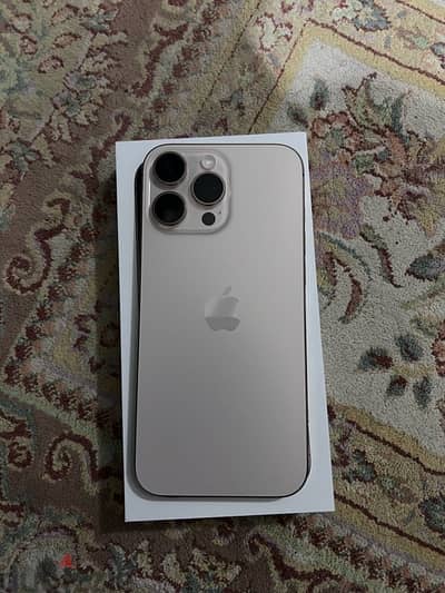 Iphon 16pro max 256GB/آيفون ١٦ برو ماكس ٢٥٦ جيبي