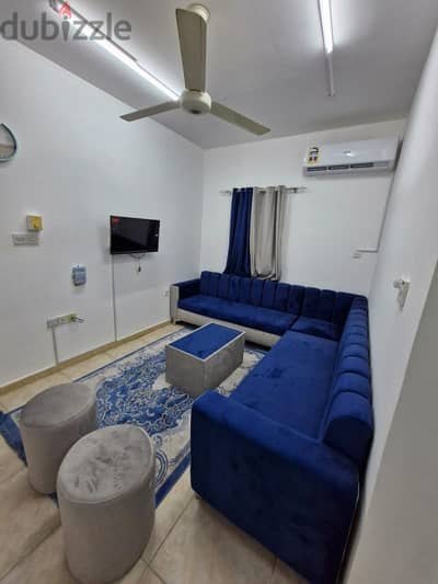 1BHK furnished Alkhuwair near badr alsama hospital and Al Khuwair Park