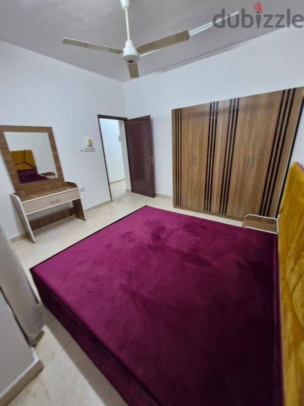 1BHK furnished Alkhuwair near badr alsama hospital and Al Khuwair Park 4