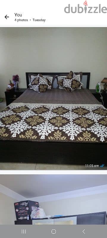 bed set with two side tables 3