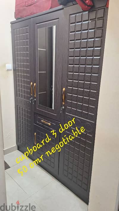 TWO -   3 door wardrobes for sale