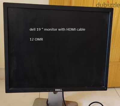 Dell  19 " Monitor (P1917S monitor displays)