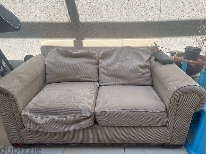 Beige sofa 1