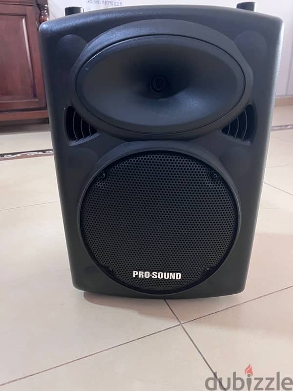 Portable speaker system with mic 3