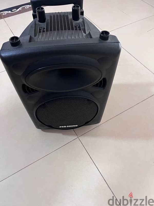 Portable speaker system with mic 5