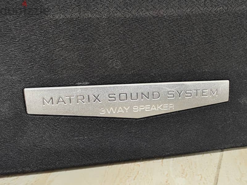 Stereo speakers MATRIX sound 3way Speakers 2