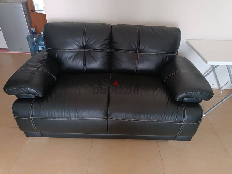 6Seater leather sofa set 1