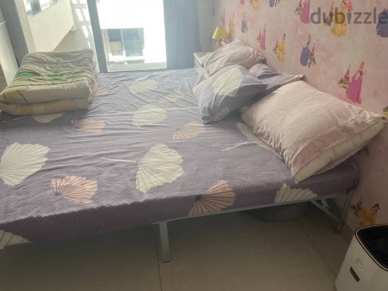 single steel bed 4