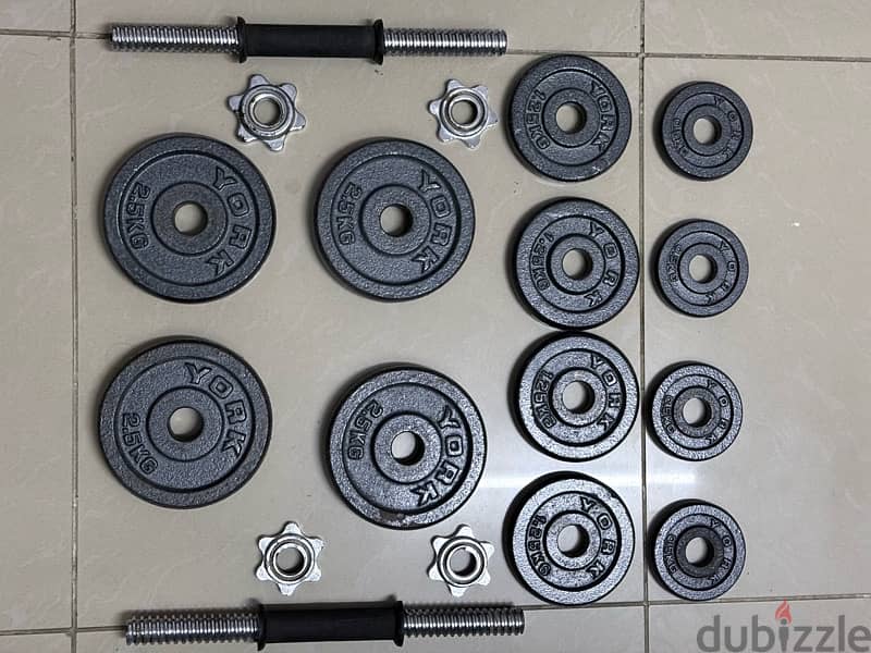 Good condition dumbbells for sale 0