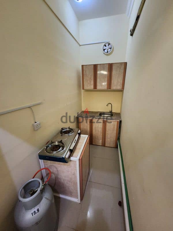 Studio in Al Khuwair, one room, one bathroom and one kitchen 10