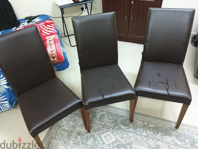 Used dining chairs 1