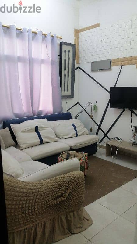 1bhk apartment incloding water and elctrcity and enter net 160 Rials 5