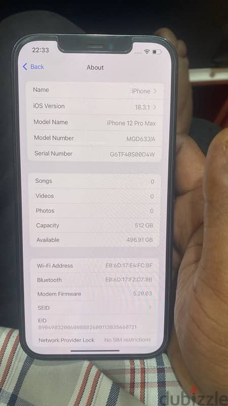 iPhone 12 Pro max 512gb 2