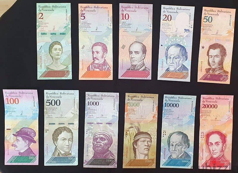 UNC Venezuela  banknotes 0