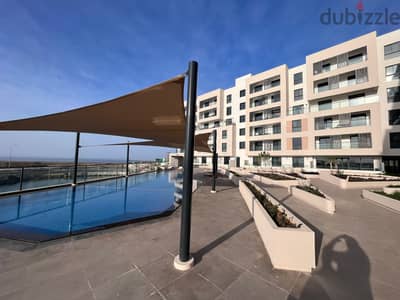 2 BR Luxury Partial Sea View Apartment in Al Mouj with Amenities