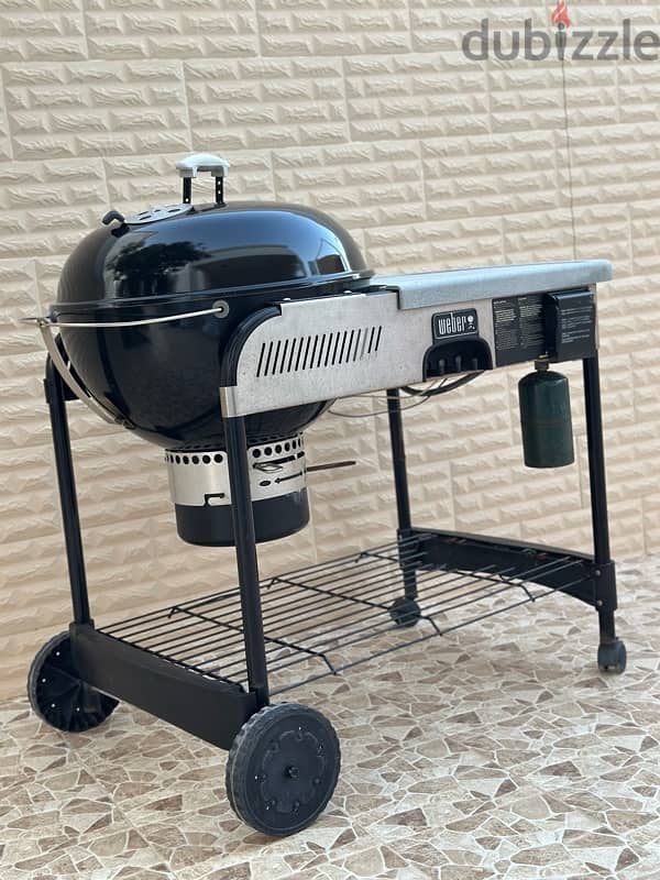 Weber Performer Charcoal Grill used 2