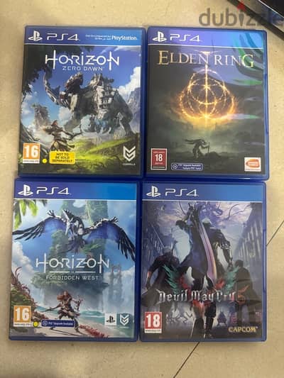 PS4 games for sales