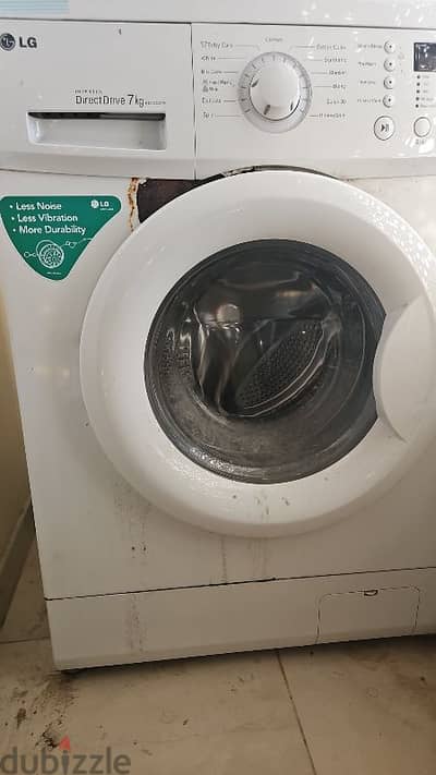 LG front load 7kg Washing Machine for sale