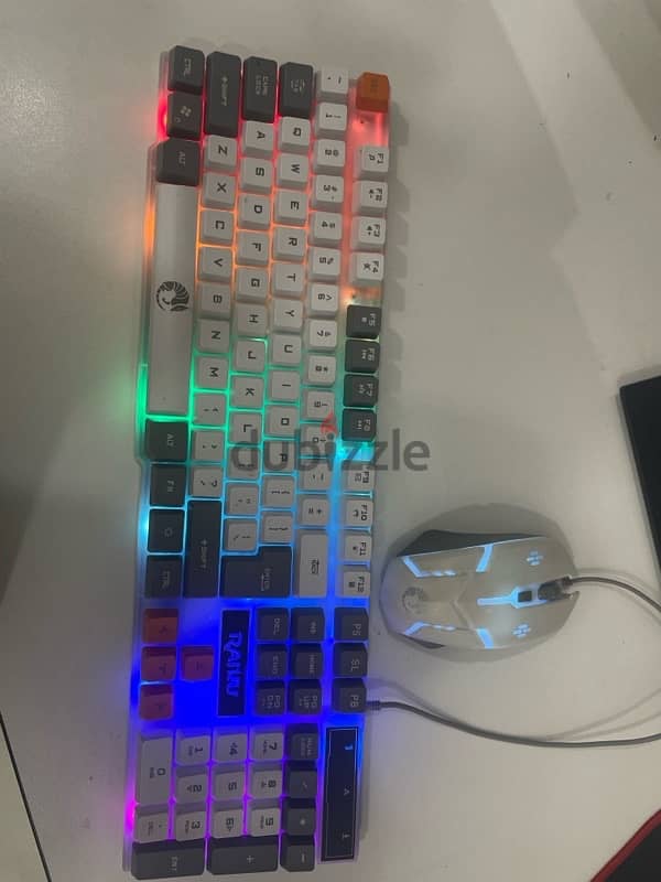 Gaming keyboard and mouse 2