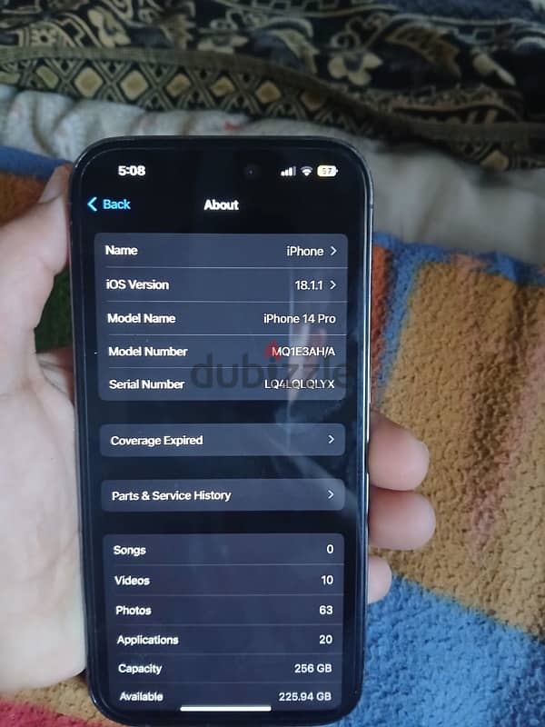 iPhone 14 Pro 256Face ID working not any problem for sale and exchange 1