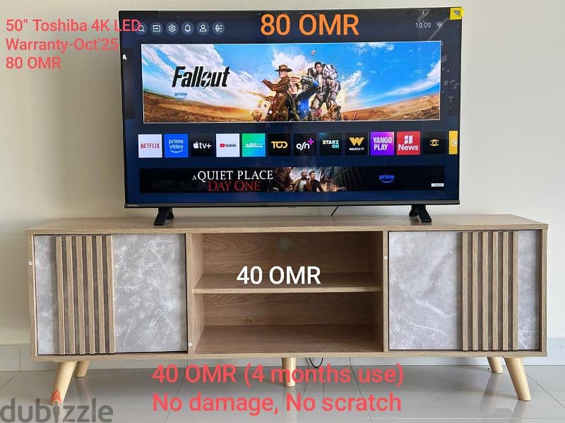 50" 4K Android LED Toshiba Smart TV 0