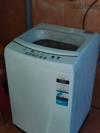 Almost new washing machine barely used urgent sale