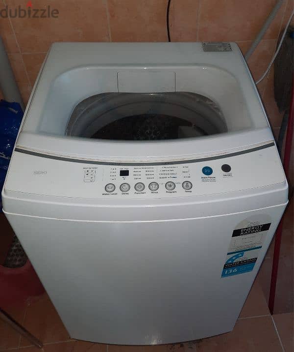 Almost new washing machine barely used urgent sale 3