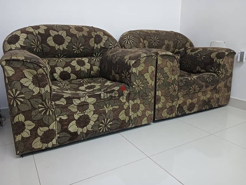 sofa 3 seat and 2 single 3