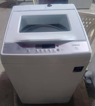 Hitachi 8kg topload washing machine for sale