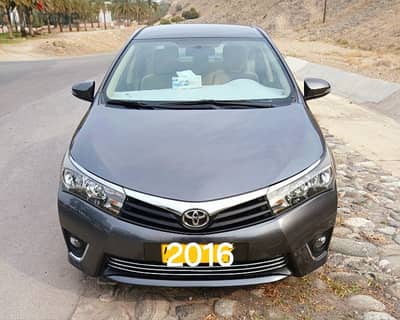 Toyota corolla 2016 oman agency