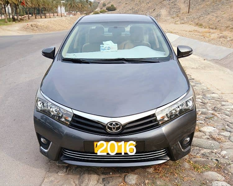 Toyota corolla 2016 oman agency 0