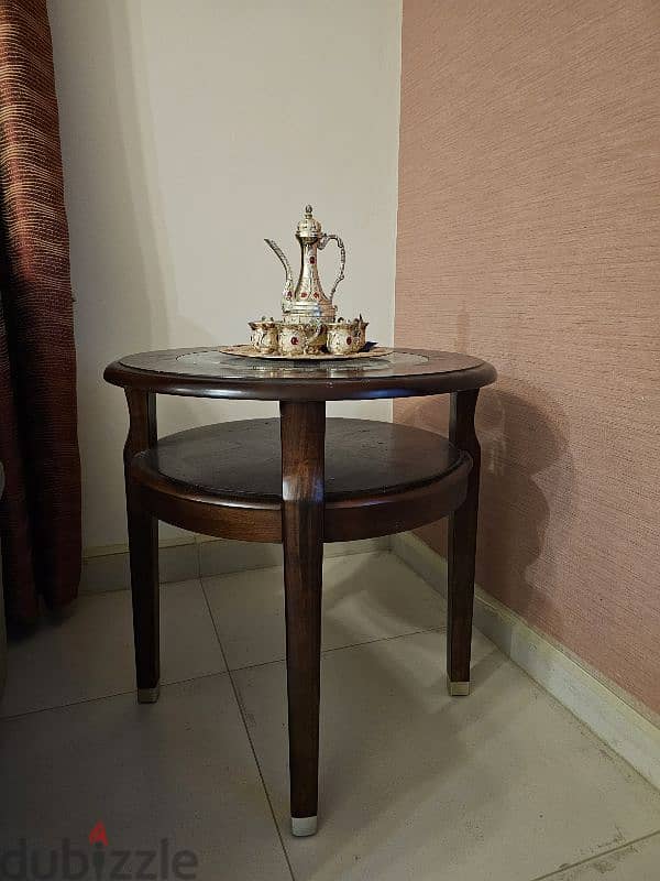 2 side tables solid wood 1