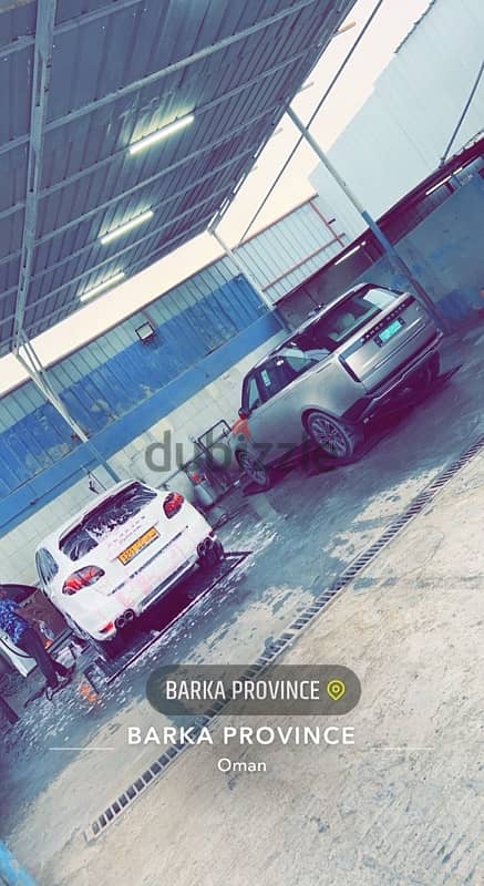 للبيع مغسله سيارات في وجهة صناعيه بركاء Car wash for sale 3