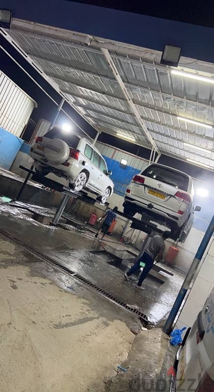 للبيع مغسله سيارات في وجهة صناعيه بركاء Car wash for sale 5