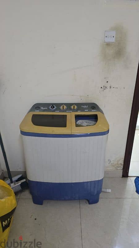 big fridge and washing machine family used full working 2