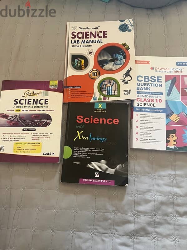 class IX and Class X CBSE guides for sale 1