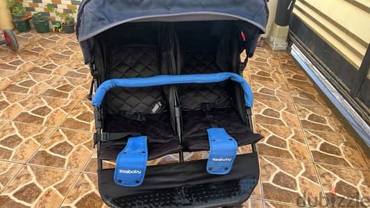 good condition big size double stroller