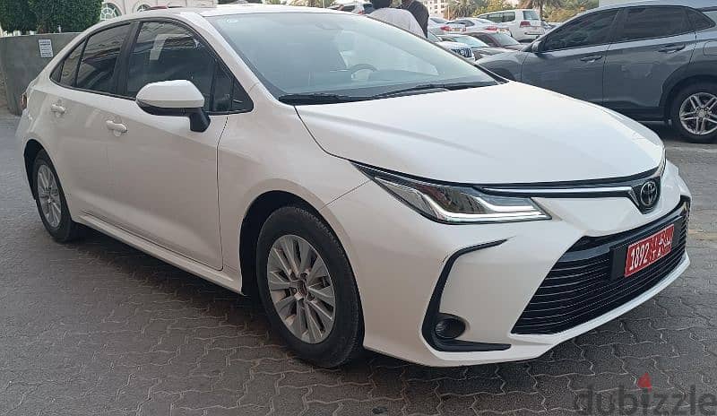 Toyota Corolla available for rent with Ramadan offers 0