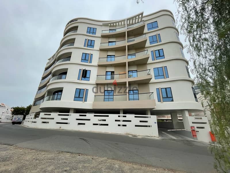 2 BR Semi-Furnished Apartment with Swimming Pool in Qurum 0