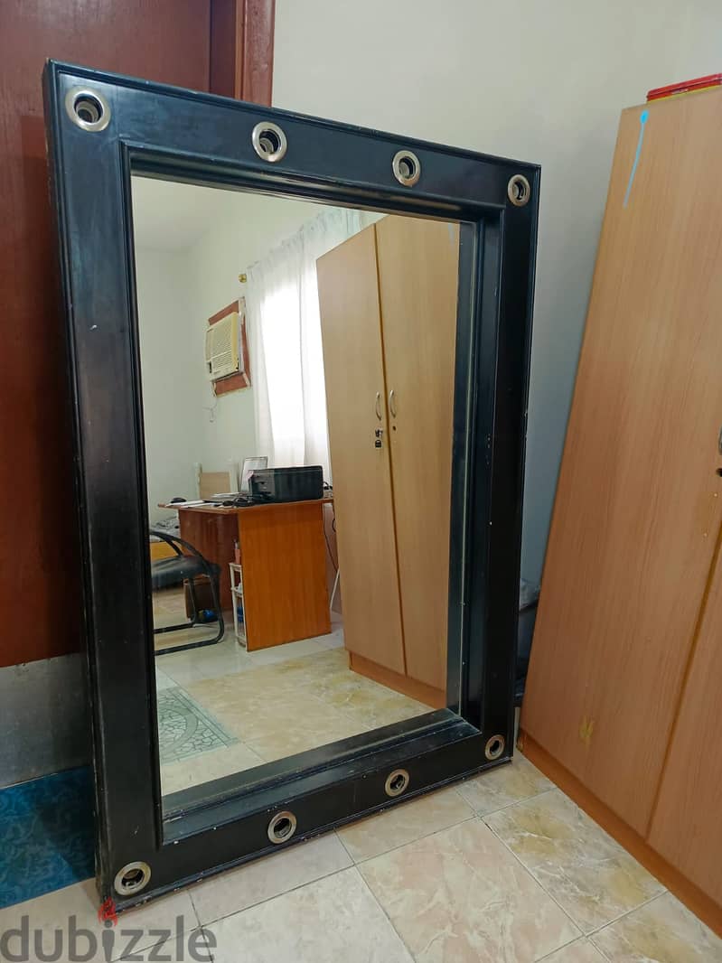 Large Mirror with Built-in Light Holders – For Sale! 2