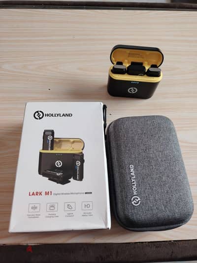 hollyland lark m1 duo microphone for vlogging youyubers