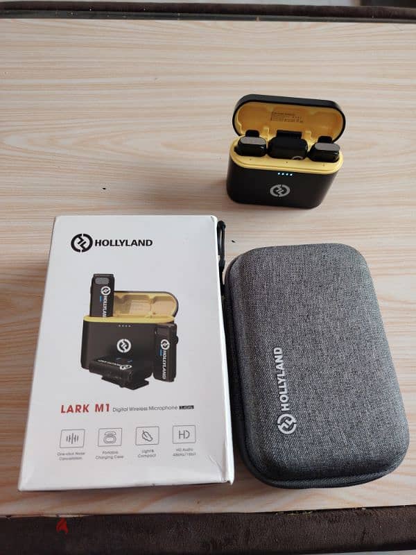 hollyland lark m1 duo microphone for vlogging youyubers 0