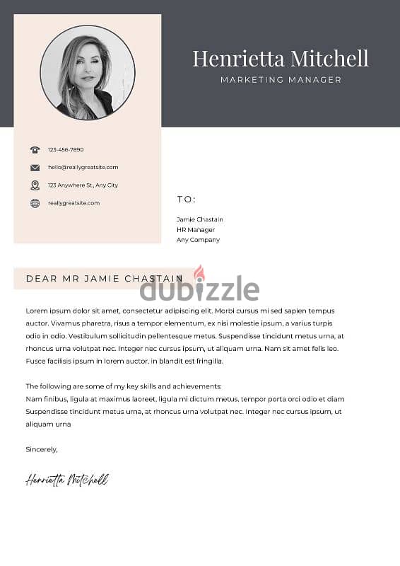 Professional Resume & Cover Letter Services. 6