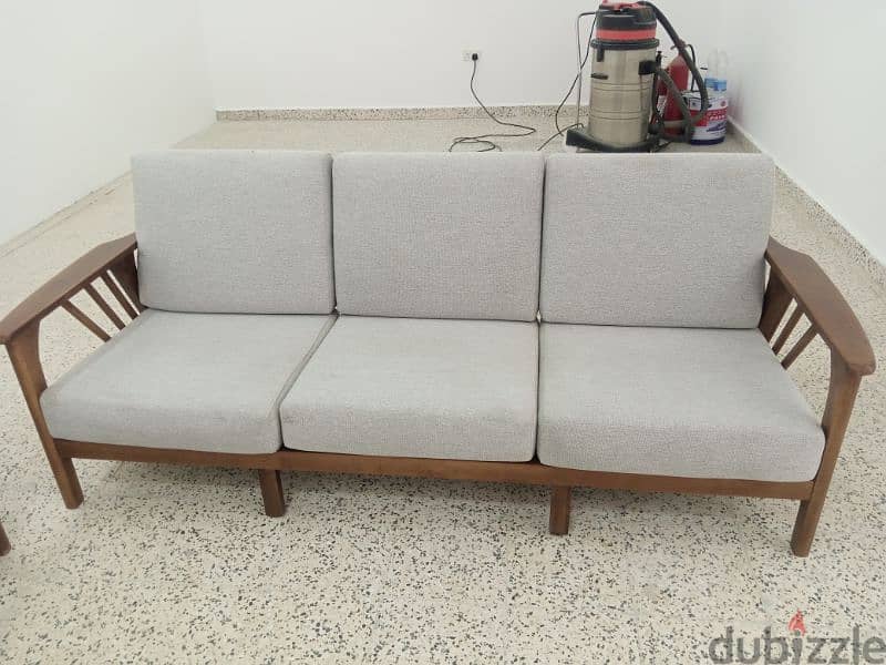 Pure Wood 4 seater sofa 1