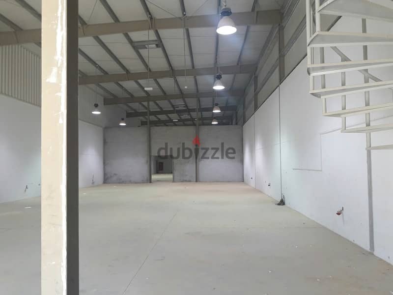 WAREHOUSE FOR RENT IN RUSAYL 5