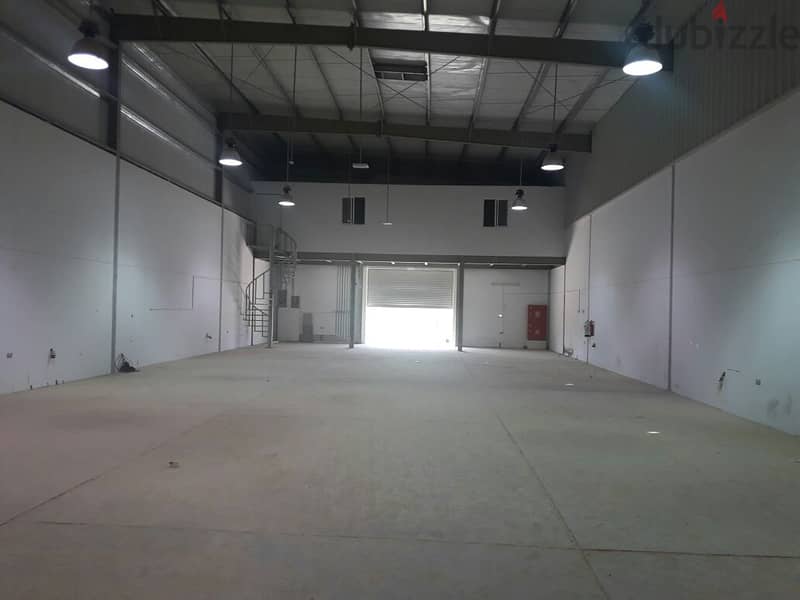 WAREHOUSE FOR RENT IN RUSAYL 7