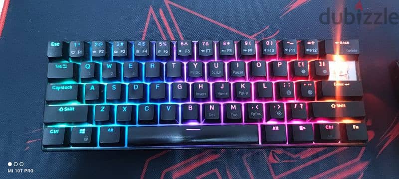 Rgb gaming keyboard Rk61 1