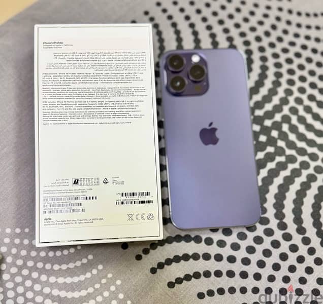 iPhone 14 Pro Max deep purple 128 GB for sale 1