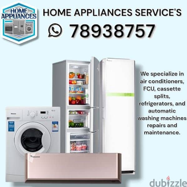 ALL TYPE AC AUTOMATIC WASHING MACHINE AND FRIDGE REPAIRS 0